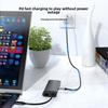 7 in 1 Type C Docking Station USB Hub for Laptop with Storage Compact Design