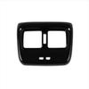 RUIQ Toyota Crown Crossover SH35 Interior Rear Seat Air Conditioning Ring Designed Exclusively for Toyota Crown Crossover Garnish, (Piano Black)