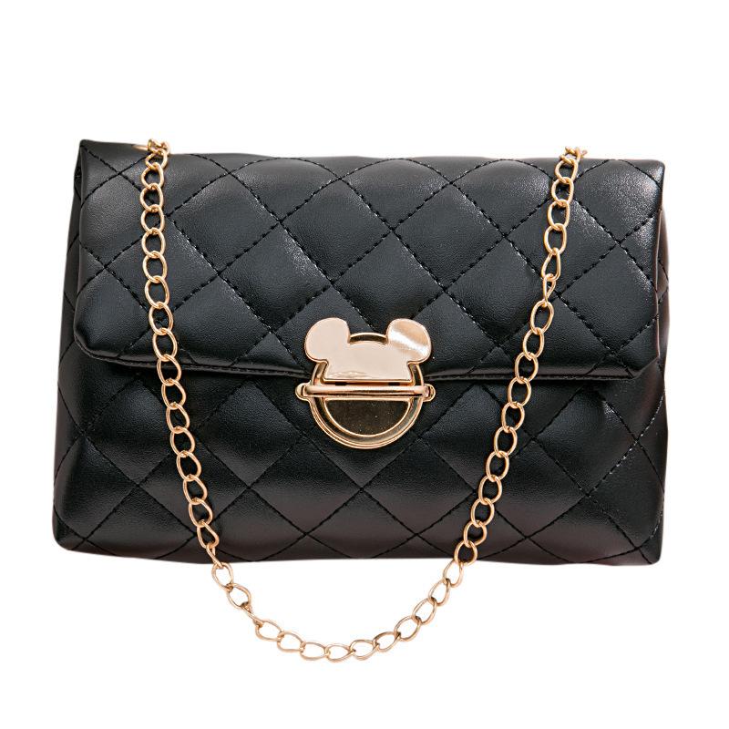 Bag Women's New Embroidered Rhombus Chain Women's Bag Casual Small Square Bag Shoulder Messenger Bag Mobile Phone Bag