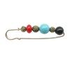 Alloy Brooch Pin Wear-Resistant Anti-Rust Elegant Imitation Stone Design Lapel Pin Sweaters Dresses Hats Bags Badge Clothes Accessories