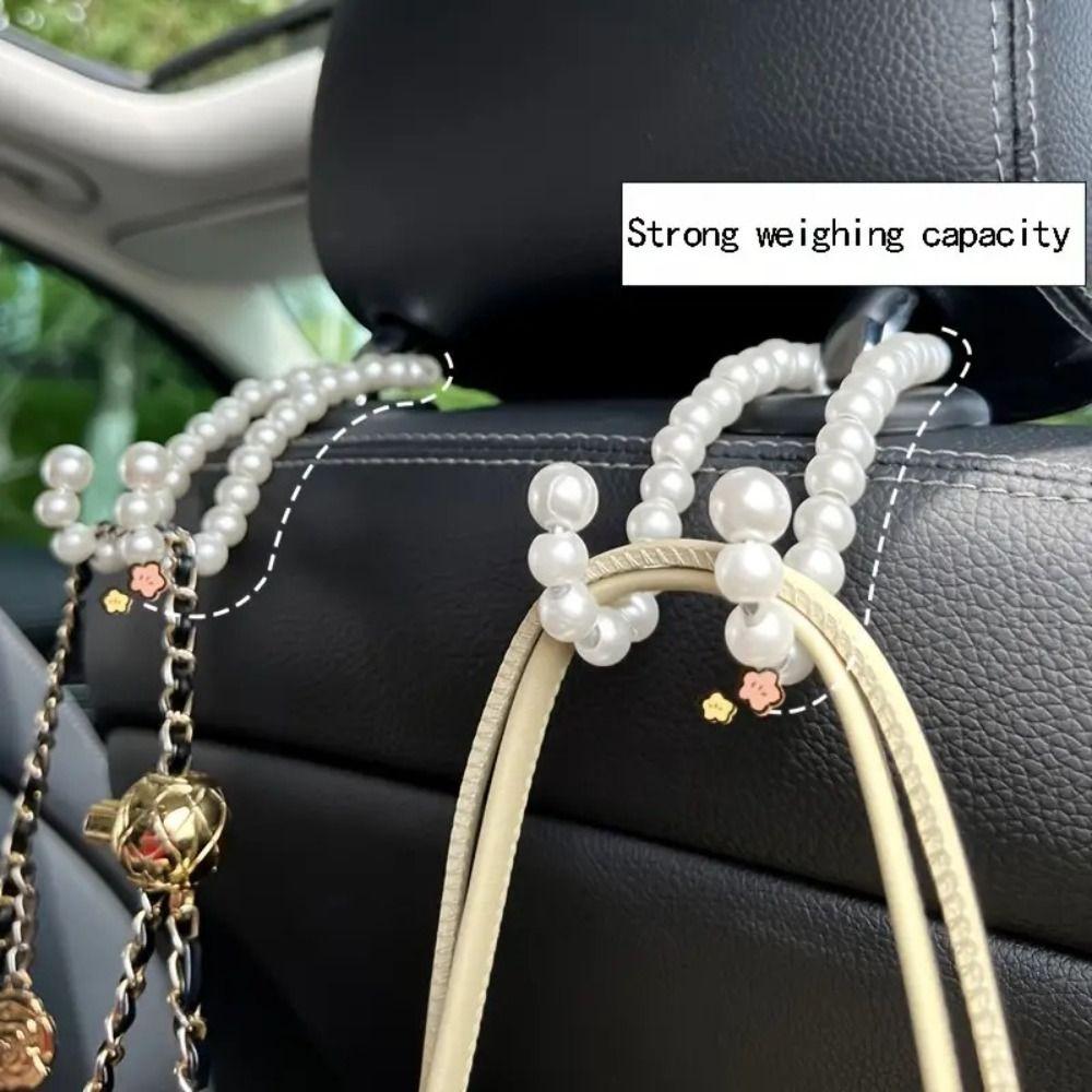 Bowknot Bow Car Hook Elegant Cute Car Seat Back Hook Adorable Bow Knot Car Hook  Car Styling