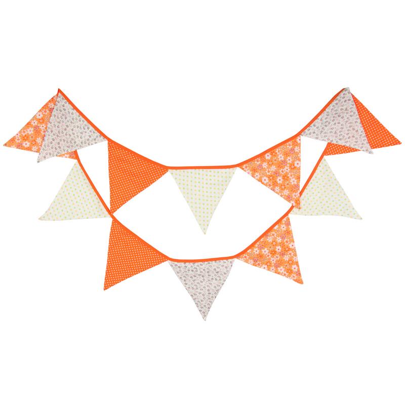 OEING Thanksgiving Cotton Pennant Banner 0.3