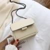 New Small Bag Women's 2023 Spring New Fashion INS Trendy Wide Shoulder Strap Small Square Bag Retro One Shoulder Crossbody Bag
