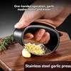 Nerezový lis na česnek Drtič Ruční mlýnek na česnek Sekání Nástroj na česnek Ovoce Zelenina Nářadí Kuchyňské doplňky Gadget