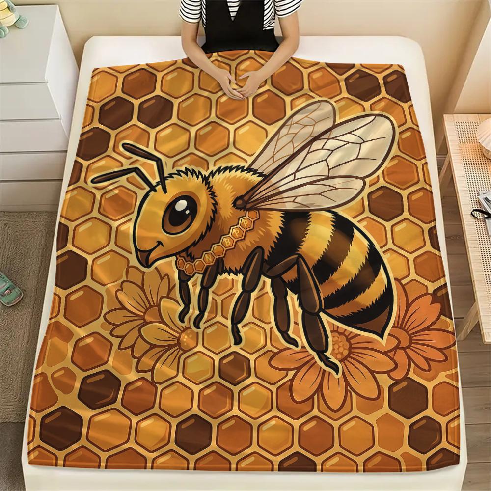 animal patterns Print Flannel Blanket High quality Comfortable for All Seasons Home Decor Warmth and Comfort Perfect for Christmas Gifts
