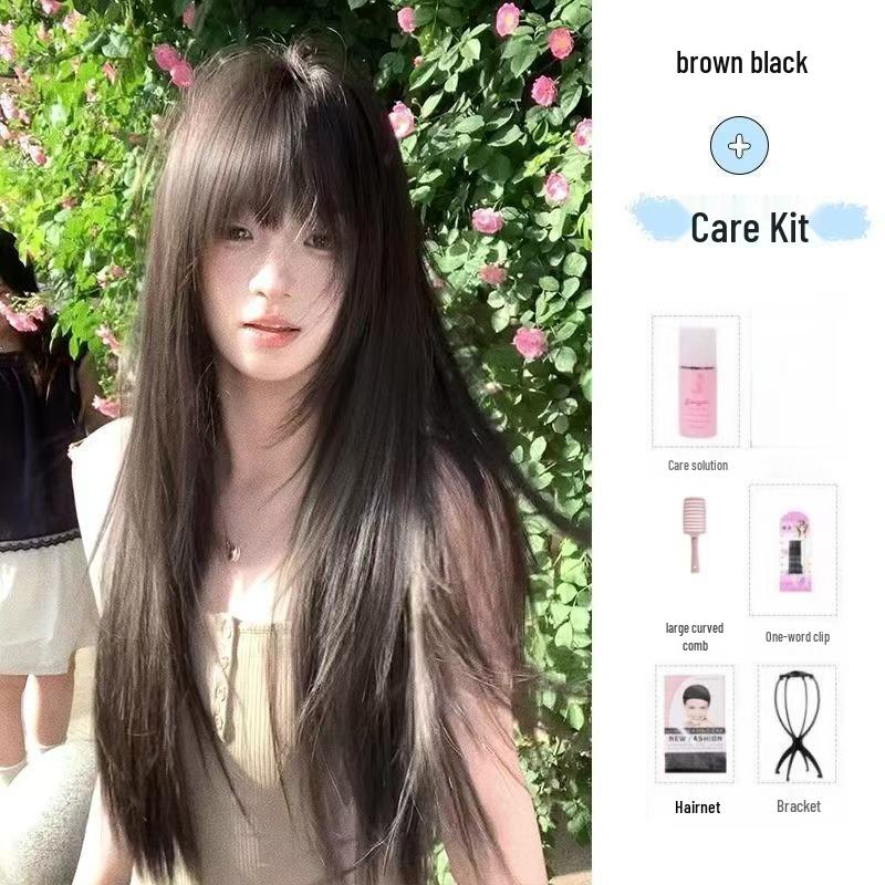 Vintage Baby Dreamlike Wig: Long, Age-Reducing Lolita Style for Women - Full Head with Elegant Atmosphere