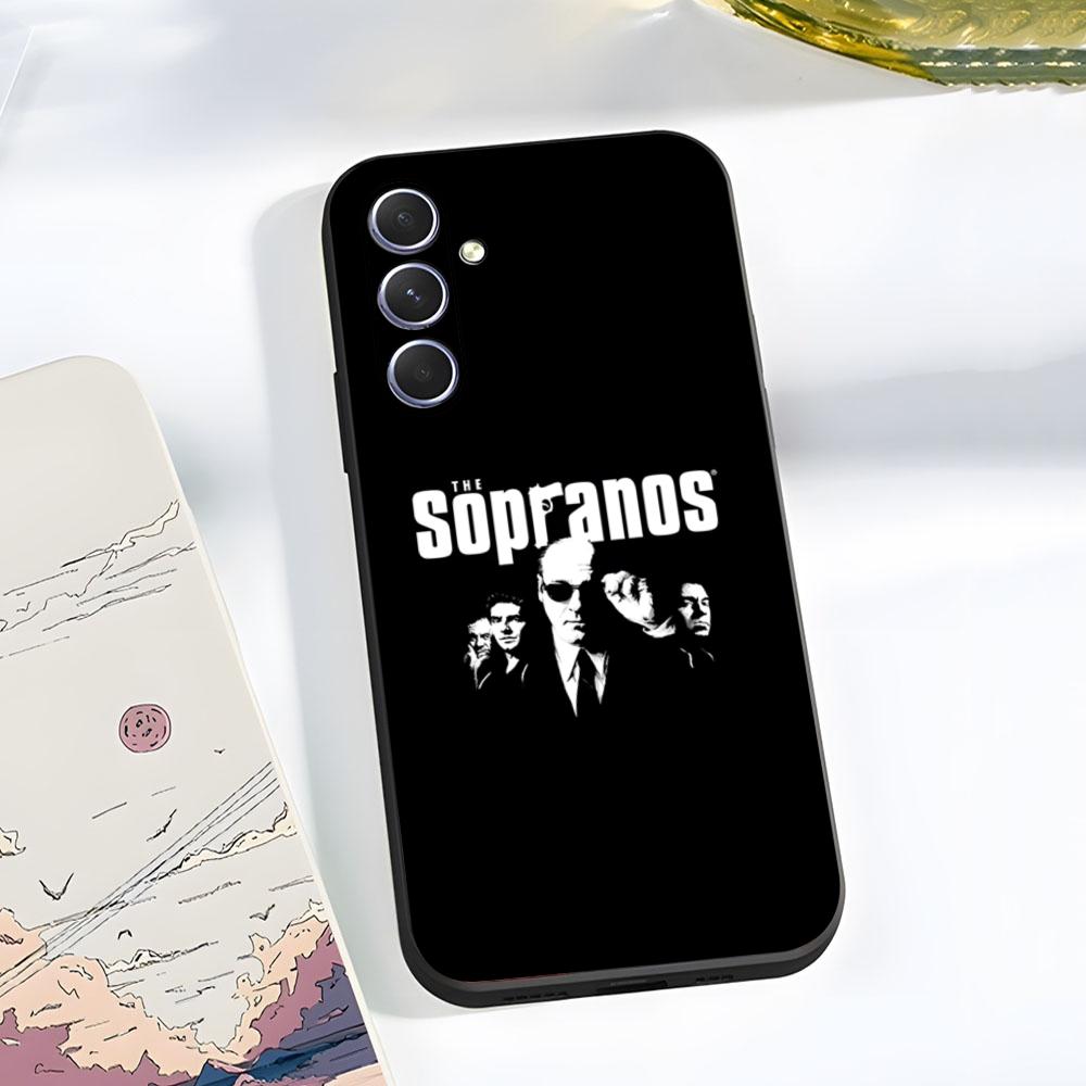 T-The S-Sopranos Phone Case For Samsung A56 A36 A26 A16 A15 A25 A35 A55 A14 A34 A24 A54 Black Soft Shell