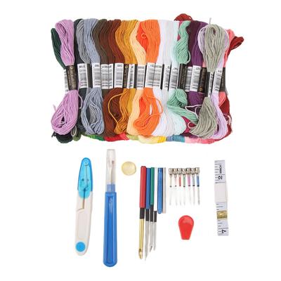 Punch Needle Stickerei-Sets Mehrzweck Exquisites DIY Garn Nähset für Anfänger Erwachsene