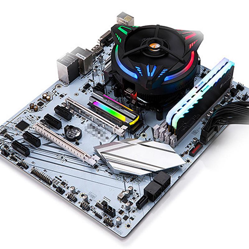 5V-3Pin ARGB AURA Sync Computer 2280 SSD M2 Radiator Aluminum PC RGB M.2 Nvme Cooler Heatsink Solid State Drive Heat Sink Cooler