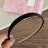 Hair Hoop Pure Color Suede Lining Built-in Anti-Slip Design Headband Commuting Matte Texture Headband Hair Accessory