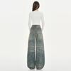Spicy Girl Women's Autumn Street Style Straight-Leg Loose Slimming Wide-Leg Jeans