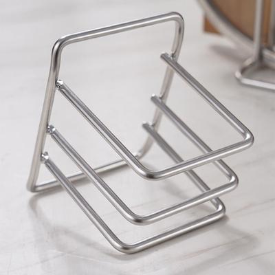 Support de Planche à Découper en Acier Inoxydable Gain de Place Antirouille Support de Couvercle de Casserole Vertical Robuste Organisateur de Planche à Découper Plaque de Cuisson