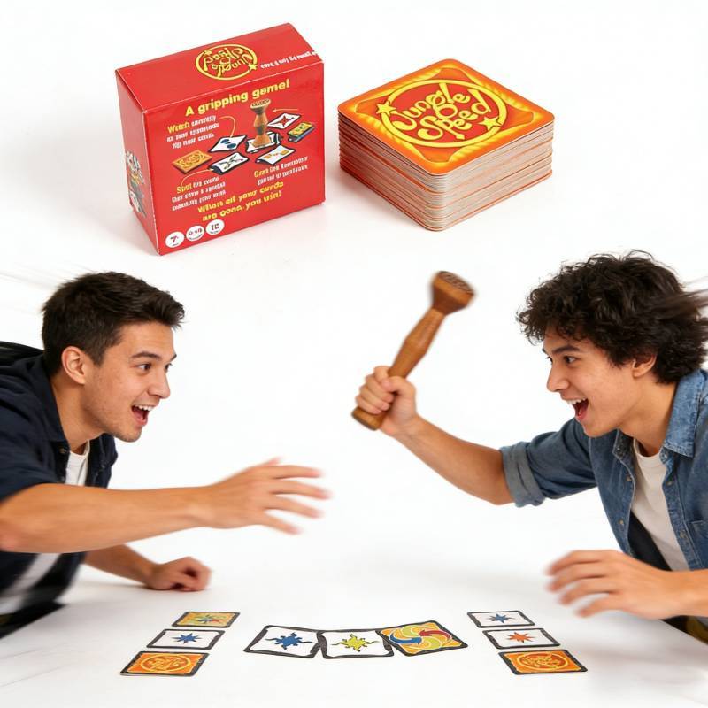Jungle Speed Reaction Card Game For Quick Matching Fun At Home Parties