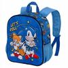 Plecak Do Przedszkola Wycieczkowy Jeż Sonik Sonic Wypukły 3D