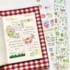 210cm PET Sticker Tapes DIY Scrapbook Stickers Roll Aesthetic Washi Tape DIY Arts Crafts Album Phone Stationery Stickers