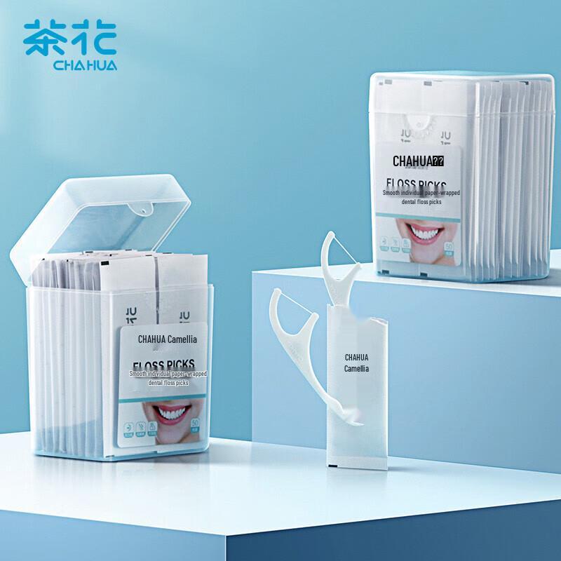 Chahua Individually Wrapped Dental Floss Picks