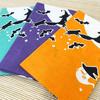 Somenoanbo Tenugui Halloween Hand Authentic Made in 35cm x 100cm "Witch's Orange" Towel, Dyed, 100% Cotton, Tokuoka, Japan,