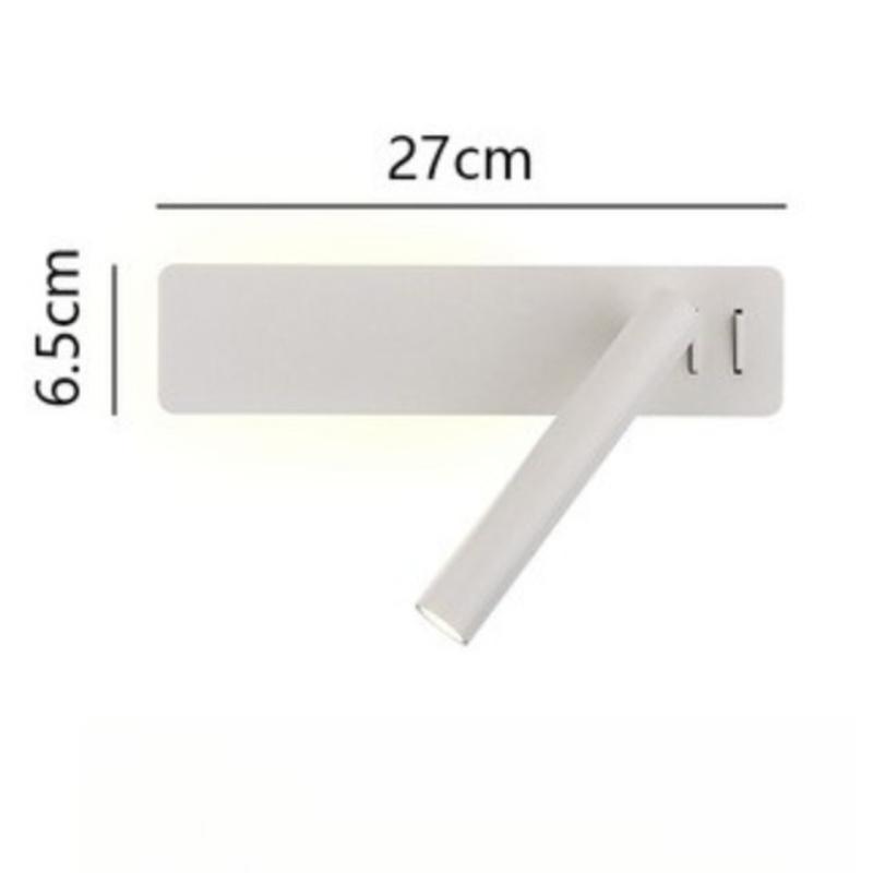 New Simple LED Wall Lamp Living Room Study Bedroom Bedside Reading Lighting