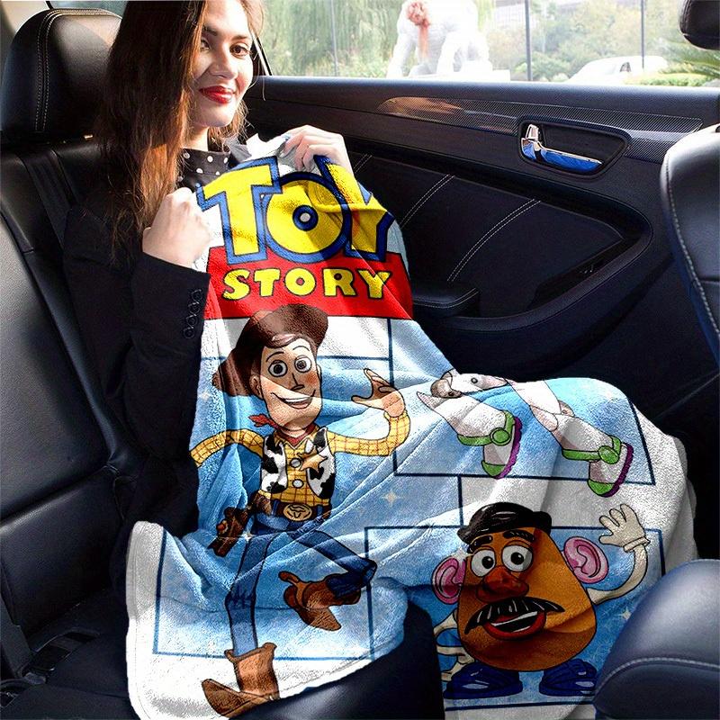 1pc, Toy Story Characters Throw Blanket Home Decor, Couch Cover, Outdoor Blanket, Gift for Friends, Flannel Throw, Suitable for Bedroom