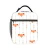 Cute Fox Lunch Bag For Adult  Print Lunch Box Fun Picnic Cooler Bag Portable Oxford Thermal Tote Handbags