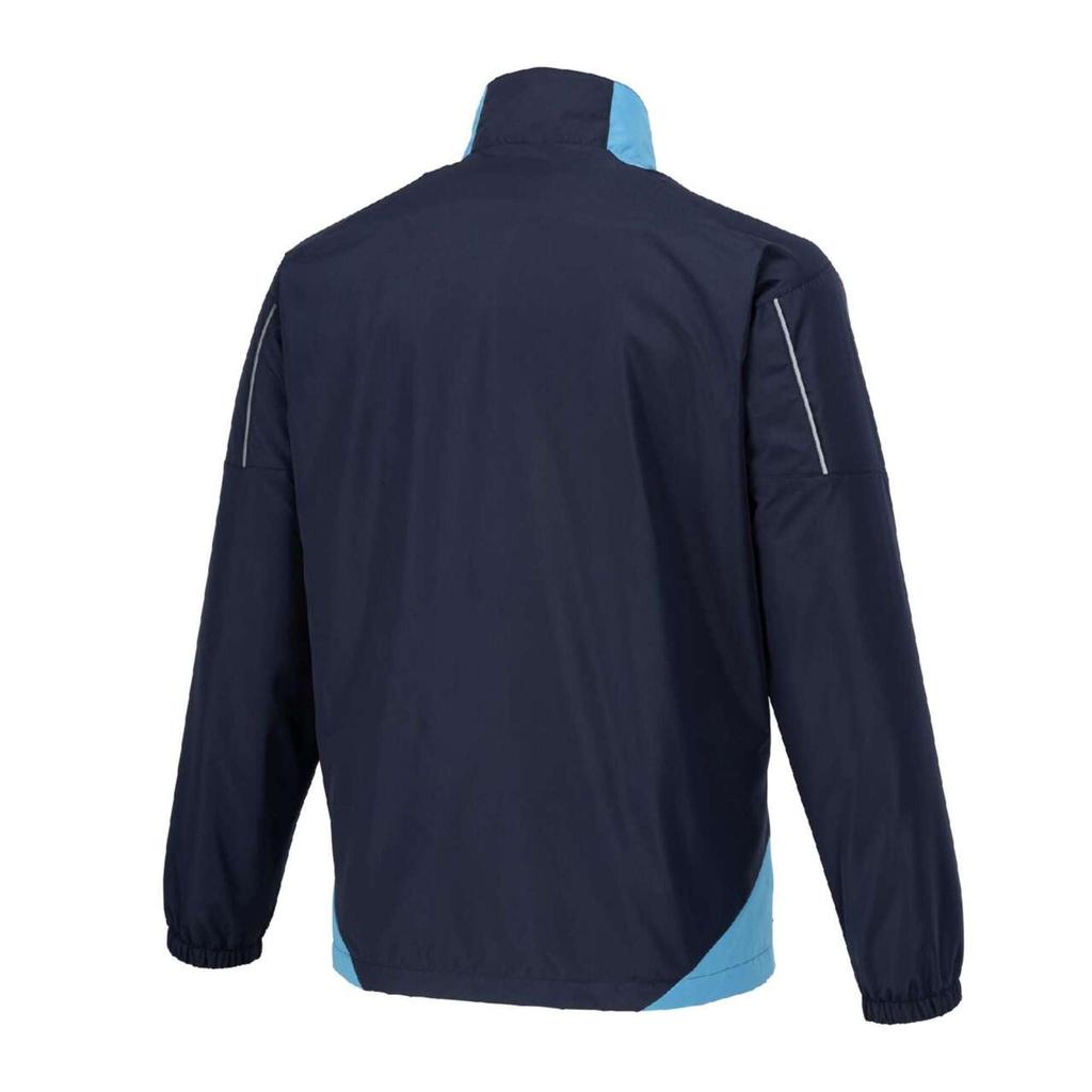 Mizuno Basketball Windbreaker Shirt Navy X W2JEB501 Jacket, Water-Repellent, Turquoise,