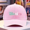 Mexico Gothic Print Baseball Cap Unisex Adjustable Polyester Casual Outdoors Baseball Hat