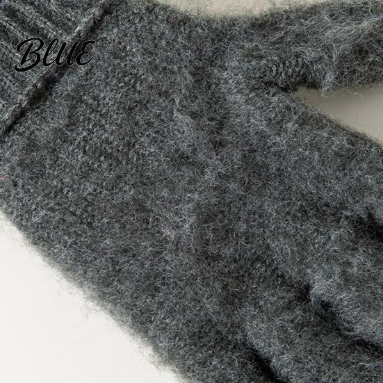 Touch Screen Knit Gloves for Cold Weather Knitted Touchscreen Men Women Winter Warm Thermal Gloves Thickened Soft Acrylic Cycling Plush Lining