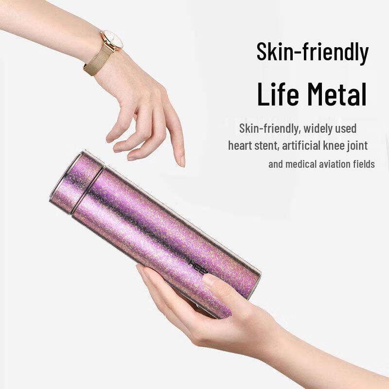 Xishino T305 Pure Titanium Double Wall Insulated Tea Bottle