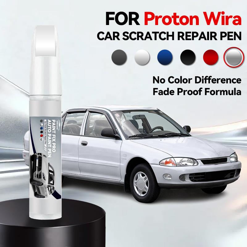 

For Proton Wira Paint Repair Pen Touch Up Scratch Remover DIY Auto Accessories Black White Silver Gray Blue Red срібний