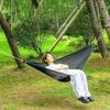 Hiking Outdoor Duyan Ice Silk Hammock 180Kg Camping Foldable Hammock Travel Hammock With Storage Bag