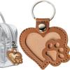Multiple Colors Pet Hair Memorial Keychain Mini Pet Hair Storage Bag  Memorial Gift