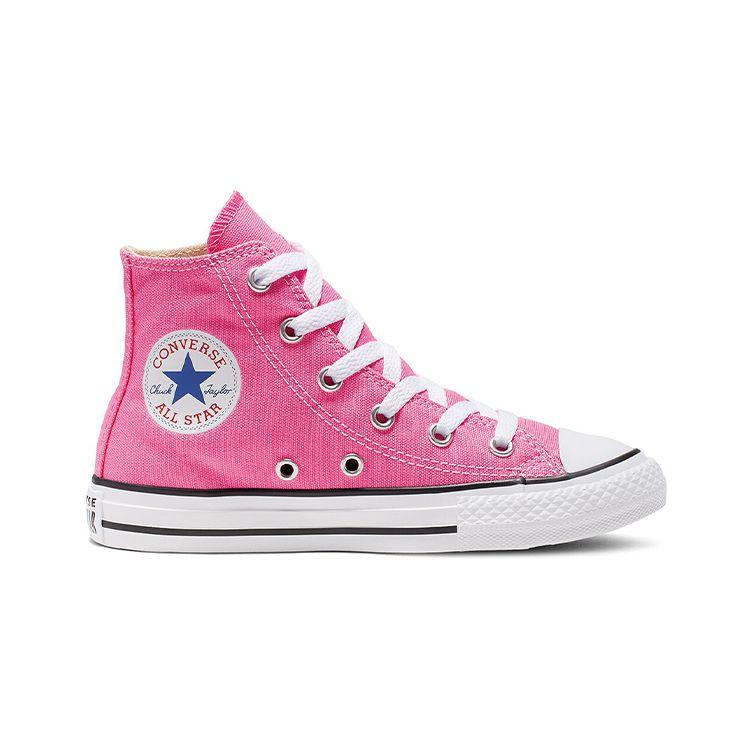 Converse Chuck Taylor All Star Lightweight Durable High-Top Canvas Shoes Kids Sneakers Pink 3J234C