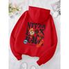 Never Look Back Creative Smile Skull Hoodies Women Warm Comfortable Sweatshirt Loose Hip Hop Street Clothes Loose Hoody Hoodies & Sweatshirts Women’s