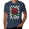Chequered Rose Tshirt Holiday Lightweight Tshirt