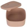 Customizable Silicone Lunch Box with Multiple Capacities, Microwave & Fridge Safe, Perfect for Office Workers & Students