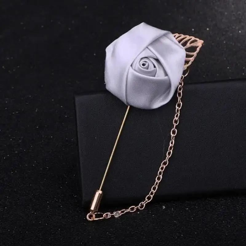 1 Pcs Men's Advanced Chic Deer Pin Suit Shawl Lapel Pins Corsage Hat Shirt Collar Pin Party Daily Accessory