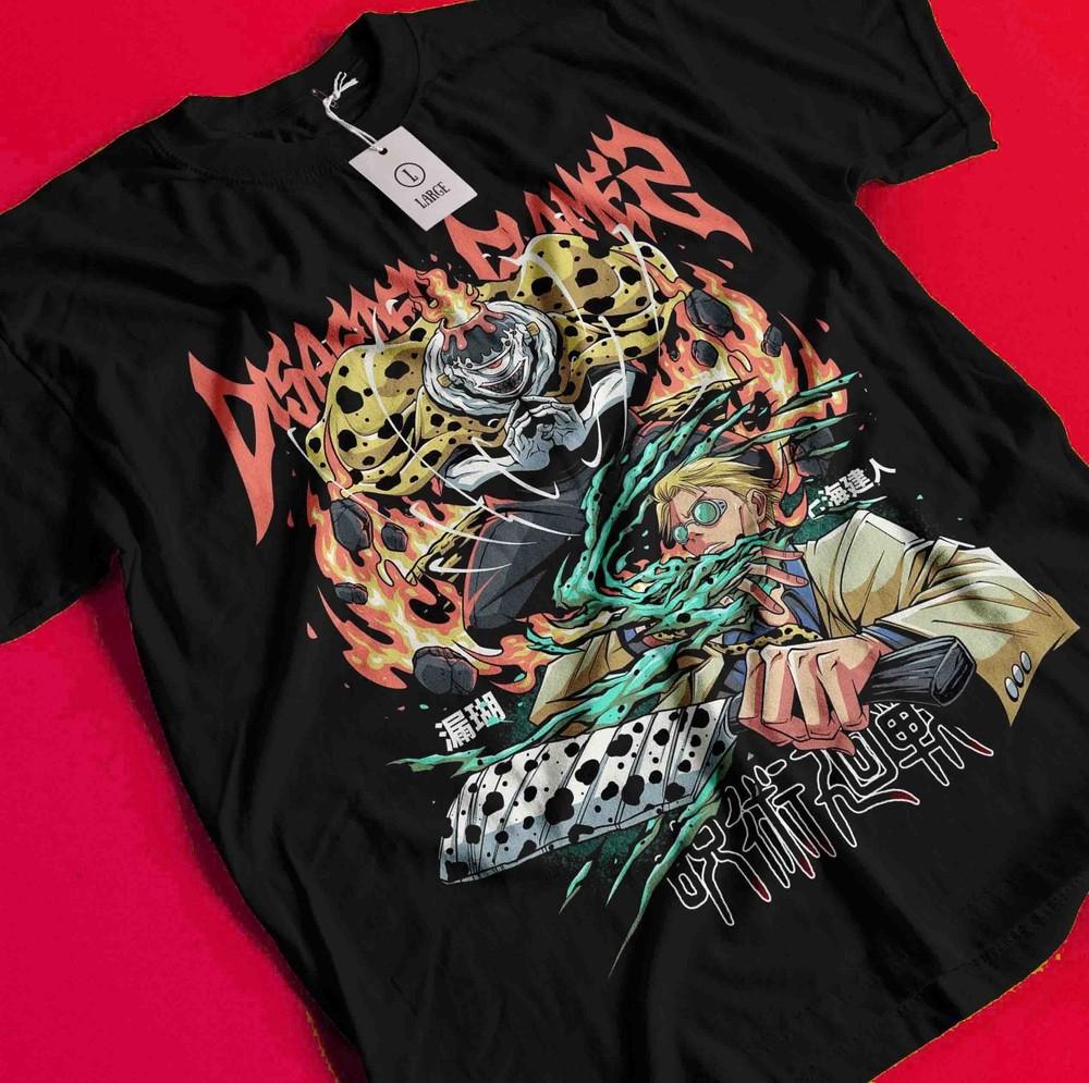 

Nanami T-Shirt Sukuna Shirt Jujutsu Kaisen Tshirt Toji Tee Yuta Maki Gojo Satoru BB1632 L