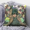 Anime Kino no Tabi the Beautiful World Pillow Covers Home Sofa Cushion Covers and Aecorative Custom