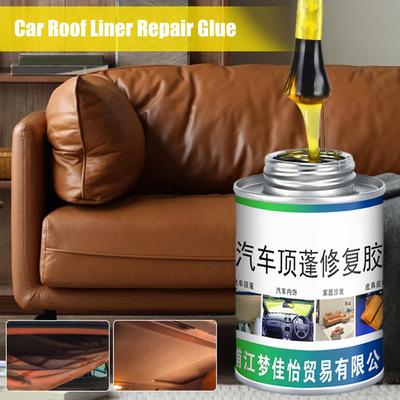 100ml Car Roof Liner Repair Glue With Brush Fast Dry Strong Fabric Liquid Glue Adhesio Glue Auto Interior Repair Glue For Sofa