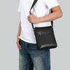 New JAGUAR Synthetic Leather Shoulder Bag, Crossbody Bag Regular Men's Black JM1221611101