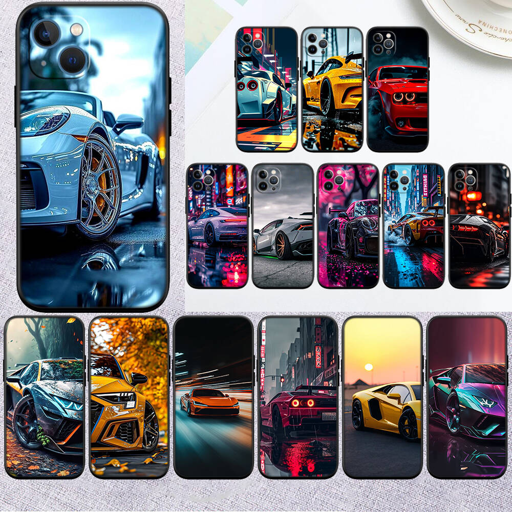 RT27 Supercar Car New Shell Phone Case for Xiaomi Poco F2 F3 M2 M3 M4 M5 M6 X2 X3 X4 X6 Pro NFC GT Plus