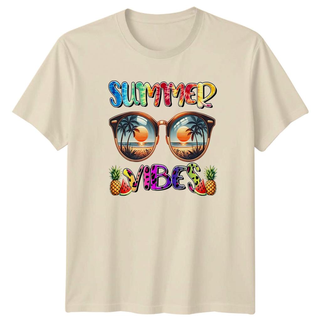 Summer Vibes TShirt Tropical Lifestyle Holiday Gift For Him And Her