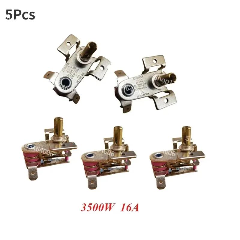 5Pcs for Pioneer Midea Airmate Electric heater gas oil heating machine thermostat bimetal thermostat switch Parts 16A