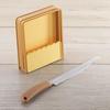 KAI Bread Cutting Bread Knife Knife & Guide Set Bready SELECT Made In Japan DL7029