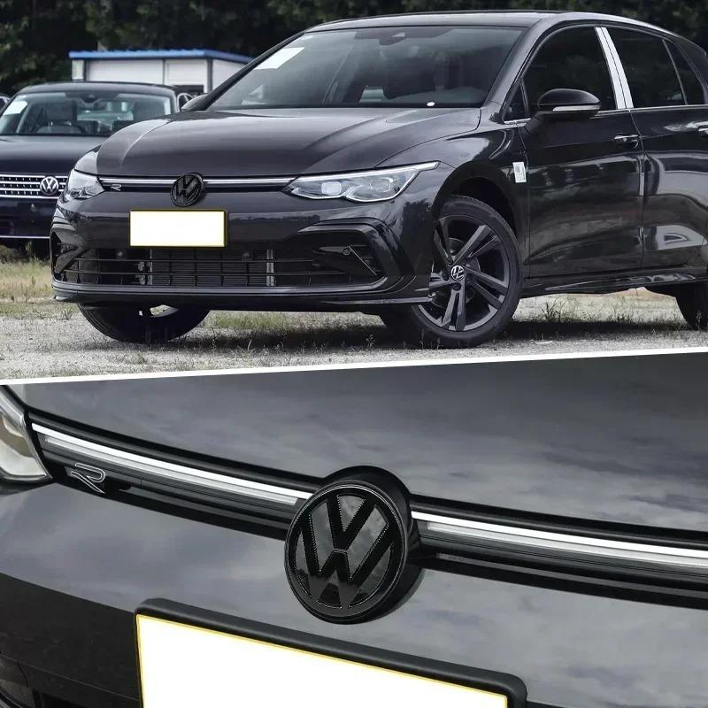 For Volkswagen Golf 7 MK7 Golf 7.5 MK7.5 140mm 135mm 113mm VW Logo ABS Emblem Car Hood Front Grill Rear Trunk Badge VW Accessory