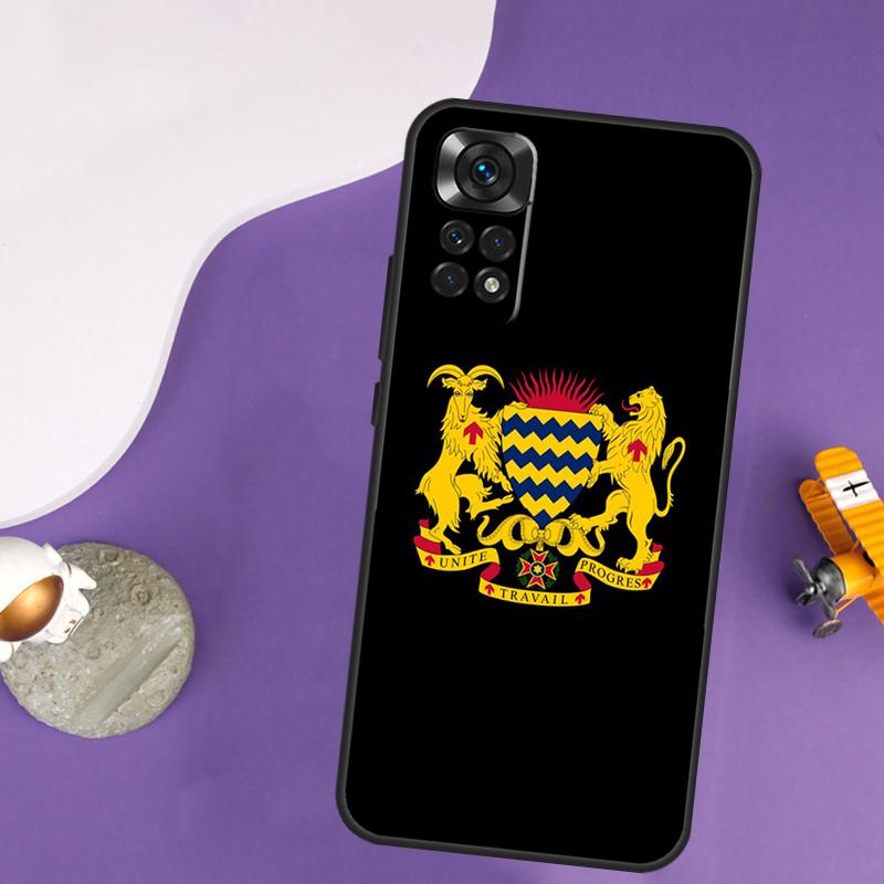 

Republic of Chad Flag Case For Xiaomi Redmi Note 13 Pro 14 12 9 10 11 Pro 10S 11S 12S Redmi 14C 13C 10C 12C Cover Redmi Note 9 Pro