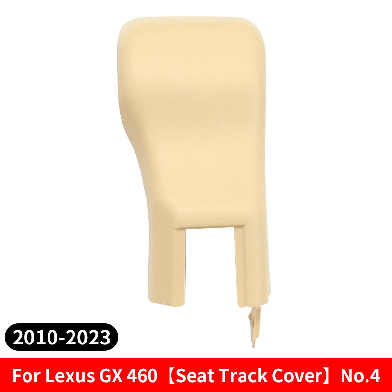 For 2010- Lexus GX 460 Seat Track Protective Cove Interio Upgrade Seat Slide Cover Replace Accessories Car Tools Tuning