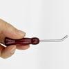Regolatore Ami per Totanare Acciaio Inossidabile Amo per Totanare Rimodellante Messa a Punto con Manico in Legno Strumento di Riparazione Ami da Jig per Pesca in Mare