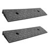 Non-Slip Ramp Plastic Kerb Ramp Grid Structure High Traction Design