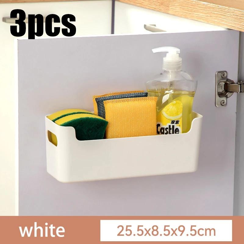 Non Perforated Design Cabinet Internal Storage Rack  Utensil and Spice Rack  Item Drying Rack  Cabinet Door Sorting Helper